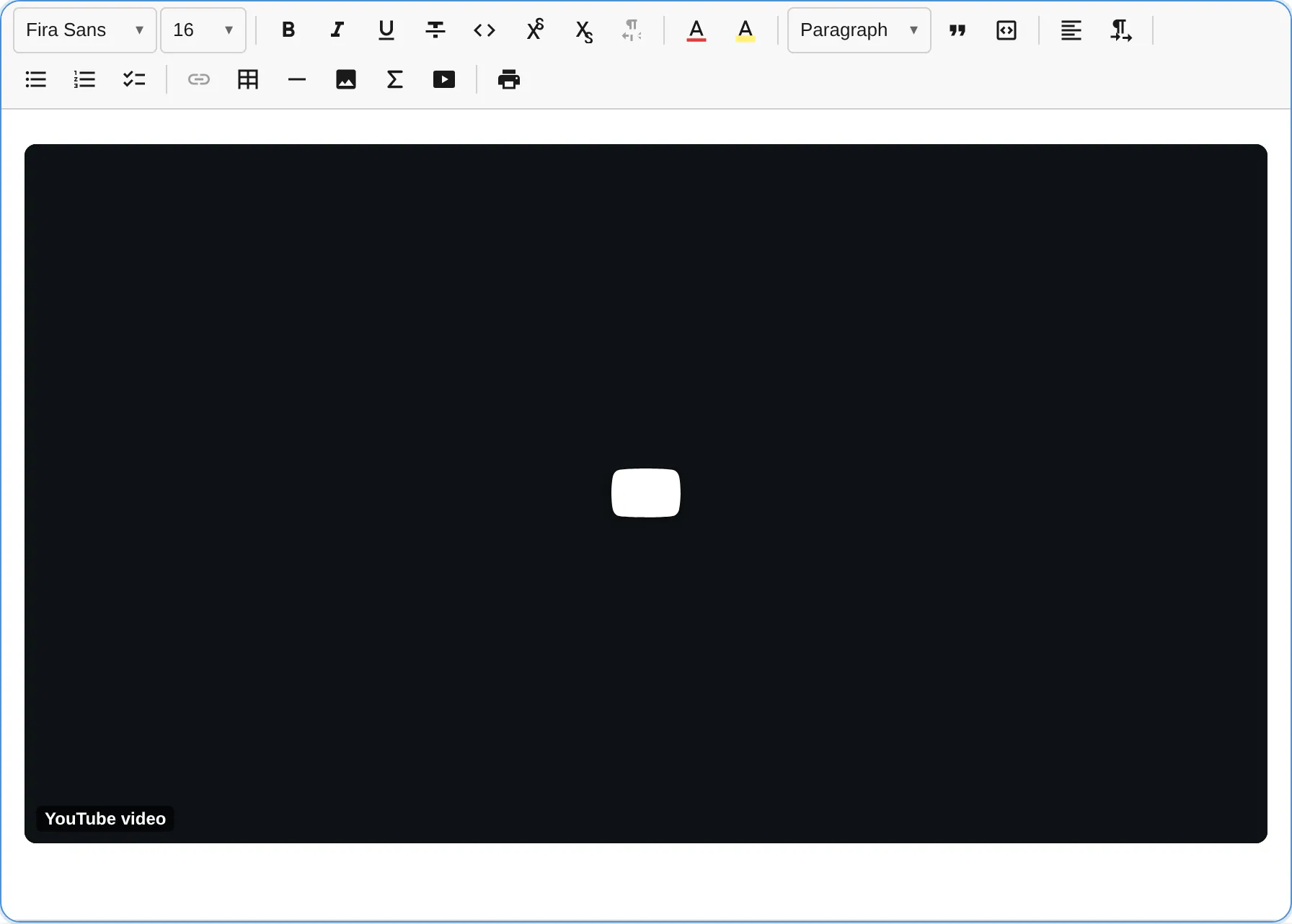 Video plugin: privacy facade in the editor